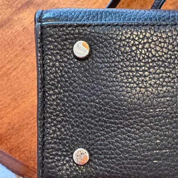 Kate Spade Black and White Bow Shoulder Bag - Picture 7 of 7